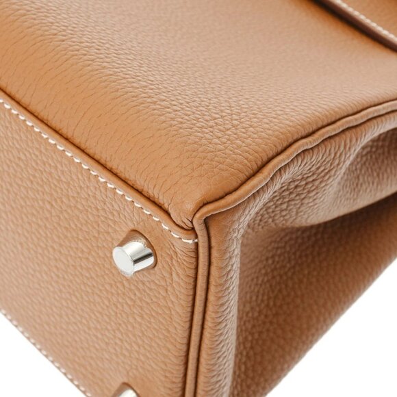 HERMES Kelly 28 Inner stitch 2WAY Gold hand bag 800000129354000 - Picture 5 of 12